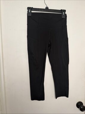 Lululemon cropped Black High-Waist Active Leggings